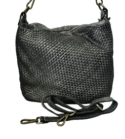 Scarpe di Maremma Borsa Artigianale In Pelle Intrecciata*Donna Borse Morbide