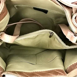 Scarpe di Maremma Borsa Artigianale In Pelle Perlata*Donna Borse Morbide