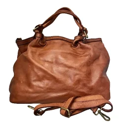 Scarpe di Maremma Borsa Artigianale In Pelle Intrecciata Grande*Donna Borse Morbide