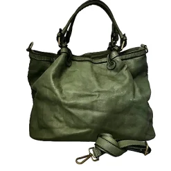 Scarpe di Maremma Borsa Artigianale In Pelle Intrecciata Grande*Donna Borse Morbide