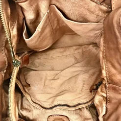 Scarpe di Maremma Borsa Artigianale In Pelle Intrecciata Grande*Donna Borse Morbide