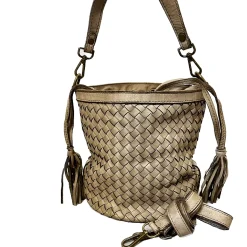 Scarpe di Maremma Borsa Artigianale Intrecciata Modello Secchiello*Donna Borse Morbide