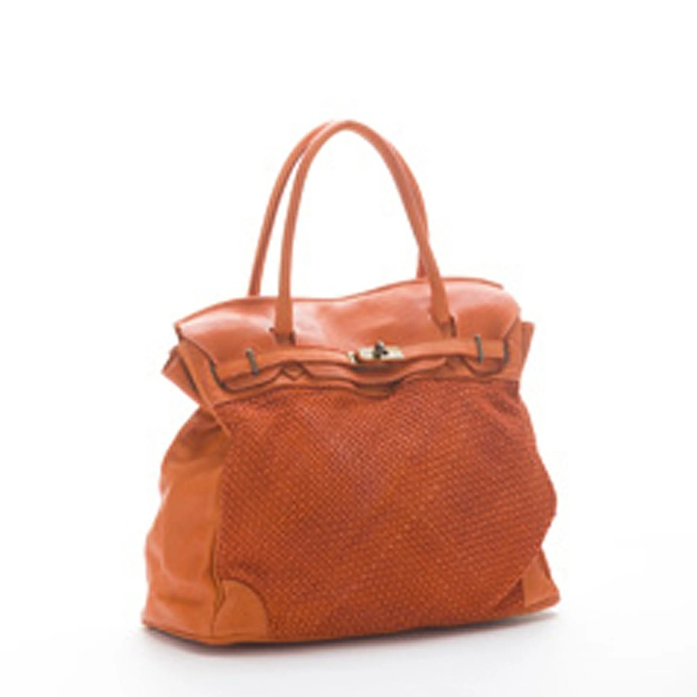 Scarpe di Maremma Borsa Artigianale Intrecciata Mod. Birkin*Donna Borse Morbide