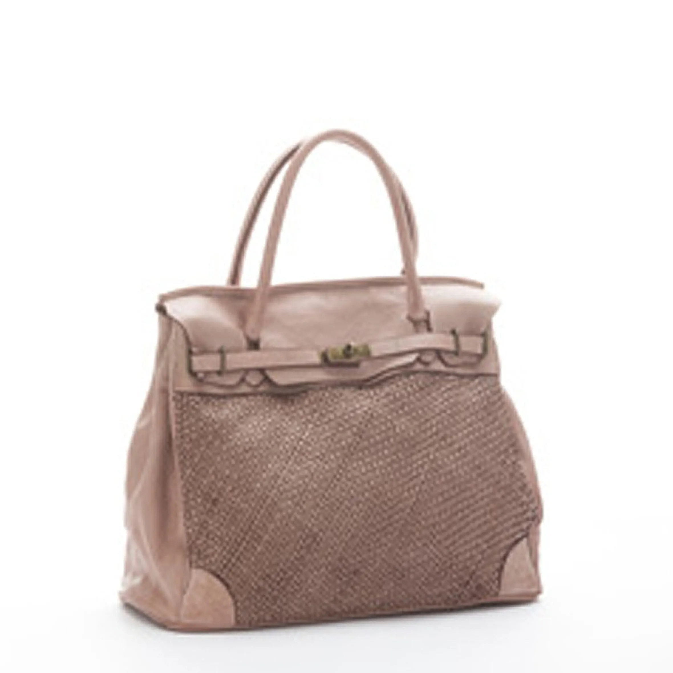 Scarpe di Maremma Borsa Artigianale Intrecciata Mod. Birkin*Donna Borse Morbide
