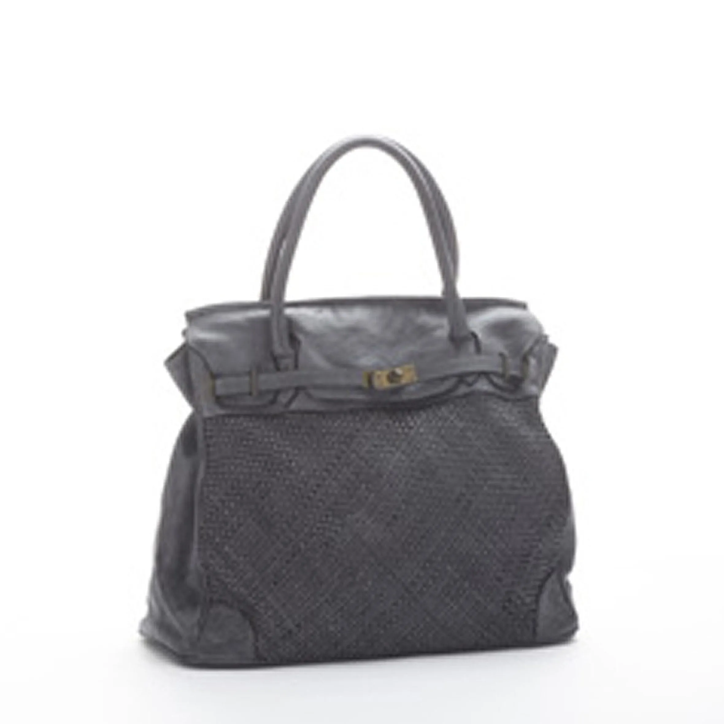 Scarpe di Maremma Borsa Artigianale Intrecciata Mod. Birkin*Donna Borse Morbide