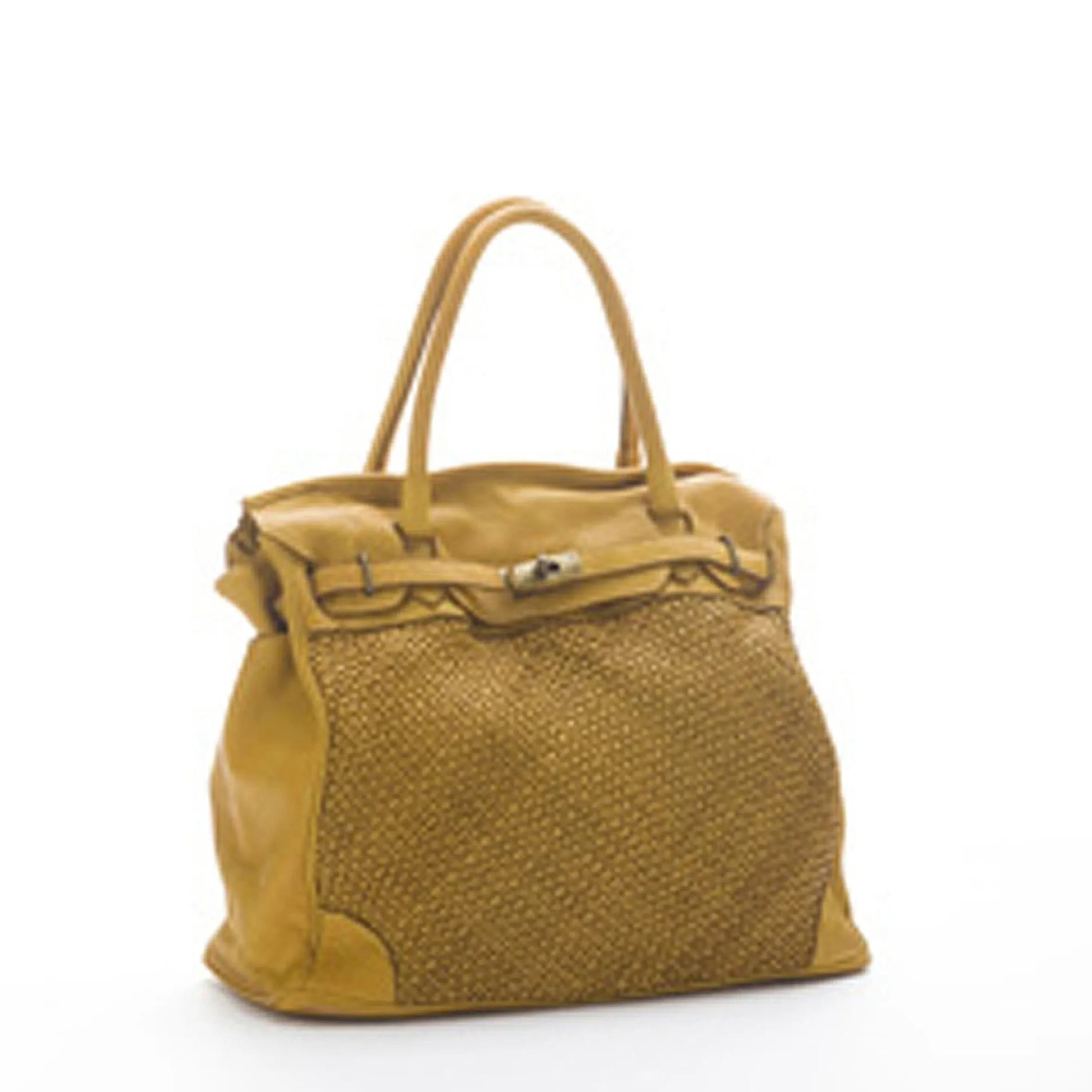 Scarpe di Maremma Borsa Artigianale Intrecciata Mod. Birkin*Donna Borse Morbide