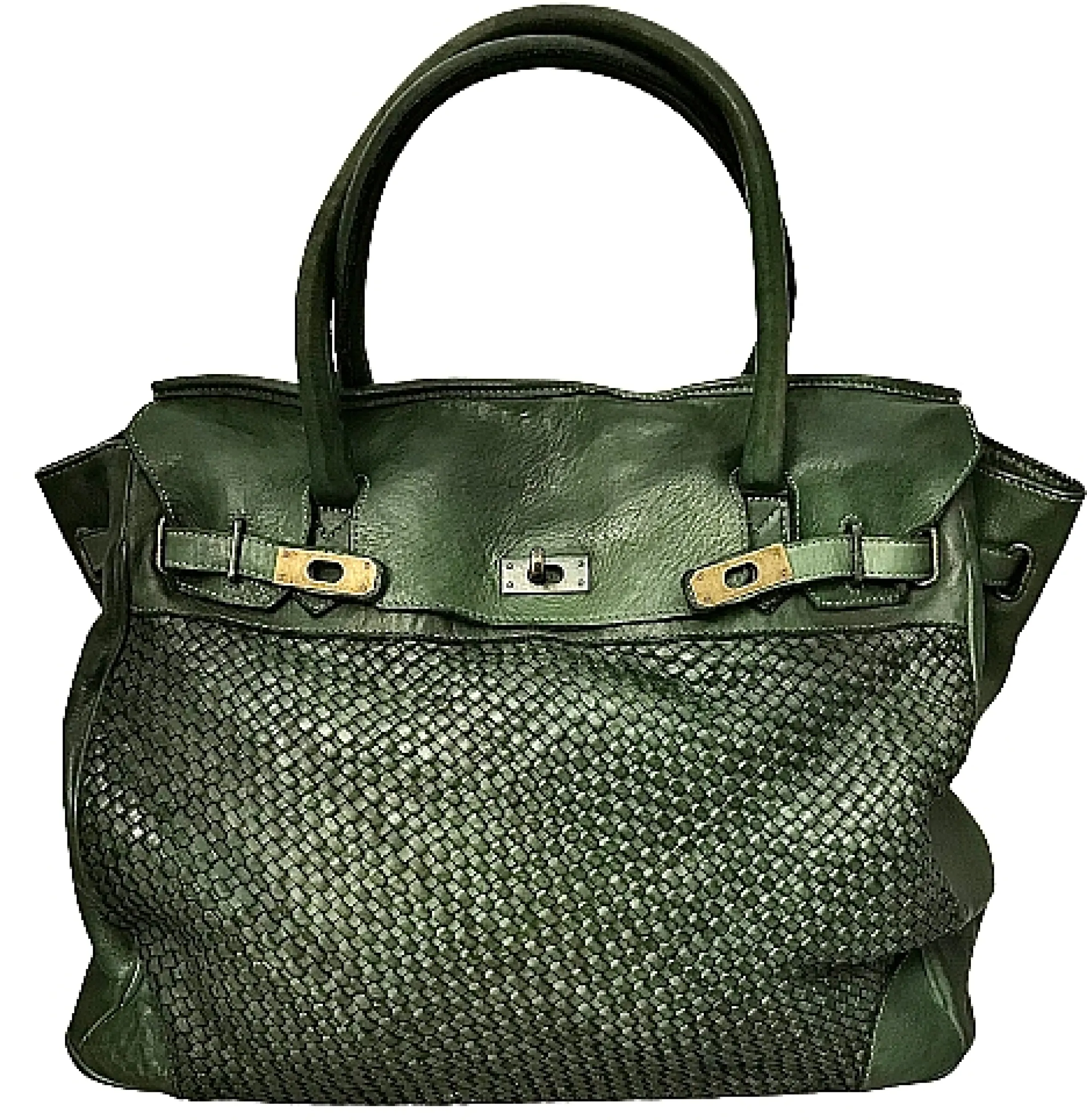 Scarpe di Maremma Borsa Artigianale Intrecciata Mod. Birkin*Donna Borse Morbide