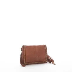 Scarpe di Maremma Borsa Artigianale Lavata Con Borchiette*Donna Borse Morbide