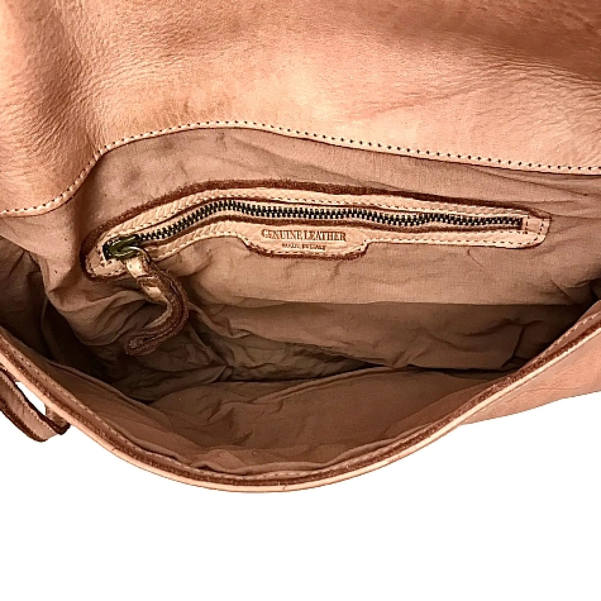 Scarpe di Maremma Borsa Artigianale Lavata Con Borchiette*Donna Borse Morbide