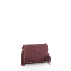Scarpe di Maremma Borsa Artigianale Lavata Con Borchiette*Donna Borse Morbide