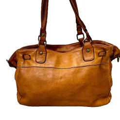 Scarpe di Maremma Borsa Artigianale Mod. Birkin In Pelle Lavata*Donna Borse Morbide