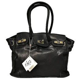 Scarpe di Maremma Borsa Artigianale Mod. Birkin In Vacchetta Vintage*Donna Borse Morbide