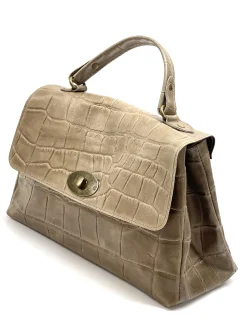 Scarpe di Maremma Borsa Artigianale Mod. Postina In Pelle Cocco*Donna Borse Morbide