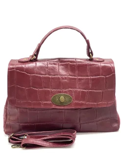 Scarpe di Maremma Borsa Artigianale Mod. Postina In Pelle Cocco*Donna Borse Morbide