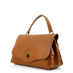 Scarpe di Maremma Borsa Artigianale Mod. Postina In Pelle Martellata*Donna Borse Morbide