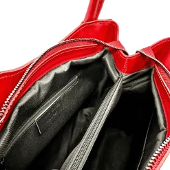 Scarpe di Maremma Borsa Artigianale Rigida In Pelle Liscia*Donna Borse Rigide