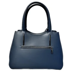 Scarpe di Maremma Borsa Artigianale Rigida In Pelle Liscia*Donna Borse Rigide