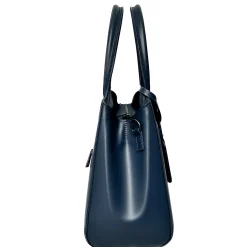 Scarpe di Maremma Borsa Artigianale Rigida In Pelle Liscia*Donna Borse Rigide