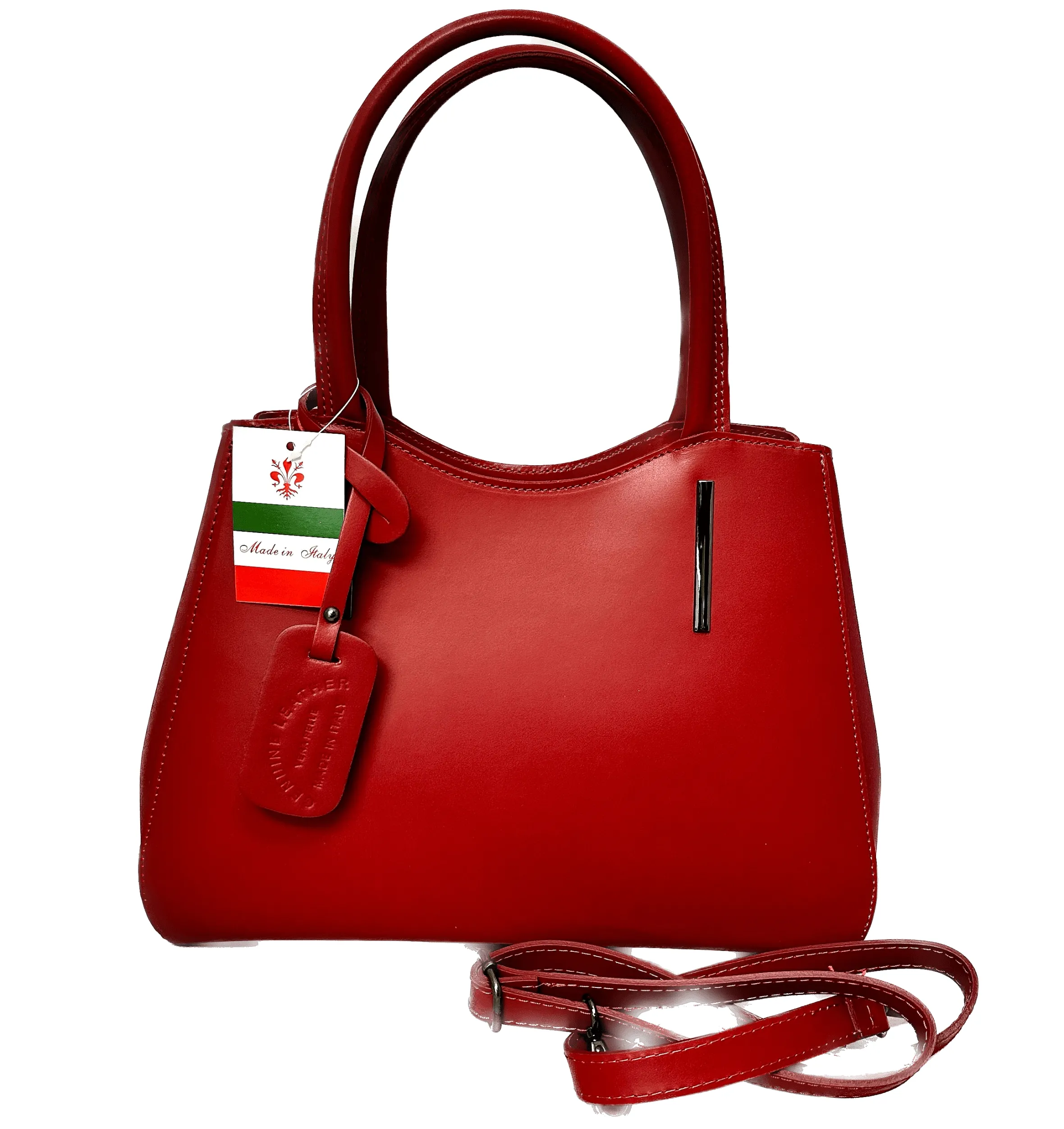 Scarpe di Maremma Borsa Artigianale Rigida In Pelle Liscia*Donna Borse Rigide