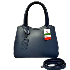 Scarpe di Maremma Borsa Artigianale Rigida In Pelle Liscia*Donna Borse Rigide