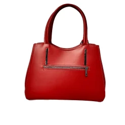 Scarpe di Maremma Borsa Artigianale Rigida In Pelle Liscia*Donna Borse Rigide