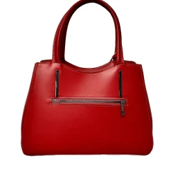 Scarpe di Maremma Borsa Artigianale Rigida In Pelle Liscia*Donna Borse Rigide