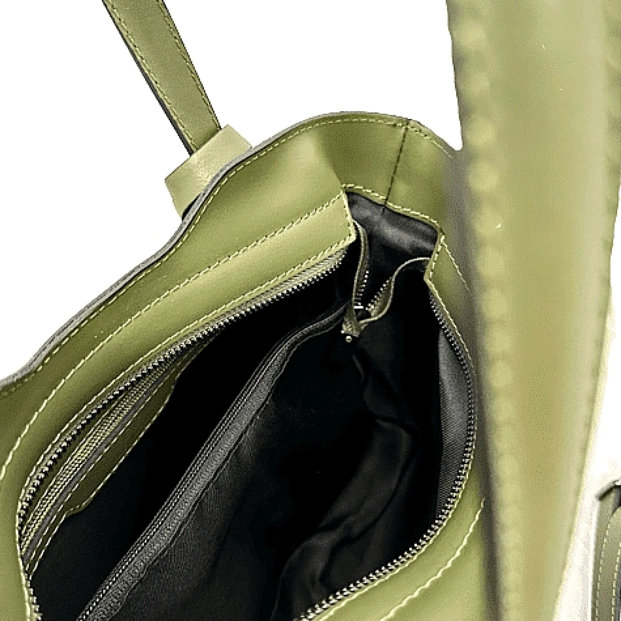 Scarpe di Maremma Borsa Artigianale Rigida In Pelle Liscia*Donna Borse Rigide