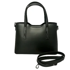 Scarpe di Maremma Borsa Artigianale Rigida In Pelle Liscia*Donna Borse Rigide