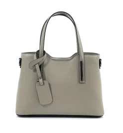 Scarpe di Maremma Borsa Artigianale Rigida In Pelle Liscia*Donna Borse Rigide