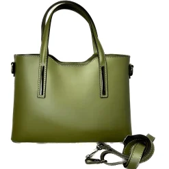 Scarpe di Maremma Borsa Artigianale Rigida In Pelle Liscia*Donna Borse Rigide
