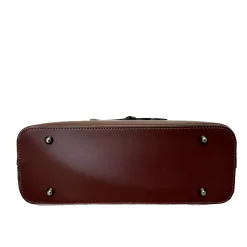 Scarpe di Maremma Borsa Artigianale Rigida In Pelle Liscia*Donna Borse Rigide