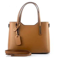Scarpe di Maremma Borsa Artigianale Rigida In Pelle Liscia*Donna Borse Rigide