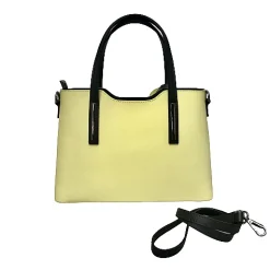 Scarpe di Maremma Borsa Artigianale Rigida In Pelle Liscia*Donna Borse Rigide