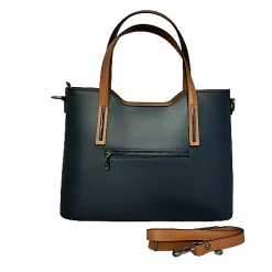 Scarpe di Maremma Borsa Artigianale Rigida In Pelle Liscia*Donna Borse Rigide