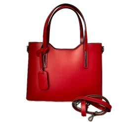 Scarpe di Maremma Borsa Artigianale Rigida In Pelle Liscia*Donna Borse Rigide