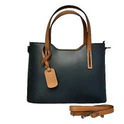 Scarpe di Maremma Borsa Artigianale Rigida In Pelle Liscia*Donna Borse Rigide