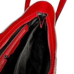 Scarpe di Maremma Borsa Artigianale Rigida In Pelle Liscia*Donna Borse Rigide