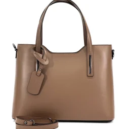 Scarpe di Maremma Borsa Artigianale Rigida In Pelle Liscia*Donna Borse Rigide