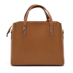 Scarpe di Maremma Borsa Artigianale Rigida In Pelle Martellata*Donna Borse Rigide