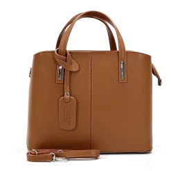 Scarpe di Maremma Borsa Artigianale Rigida In Pelle Martellata*Donna Borse Rigide