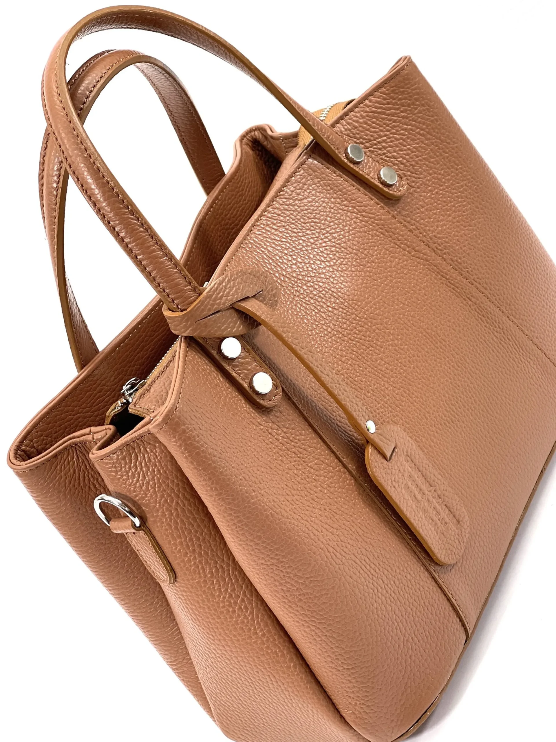 Scarpe di Maremma Borsa Artigianale Rigida Tre Scomparti*Donna Borse Rigide