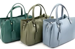 Scarpe di Maremma Borsa Artigianale Rigida Tre Scomparti*Donna Borse Rigide