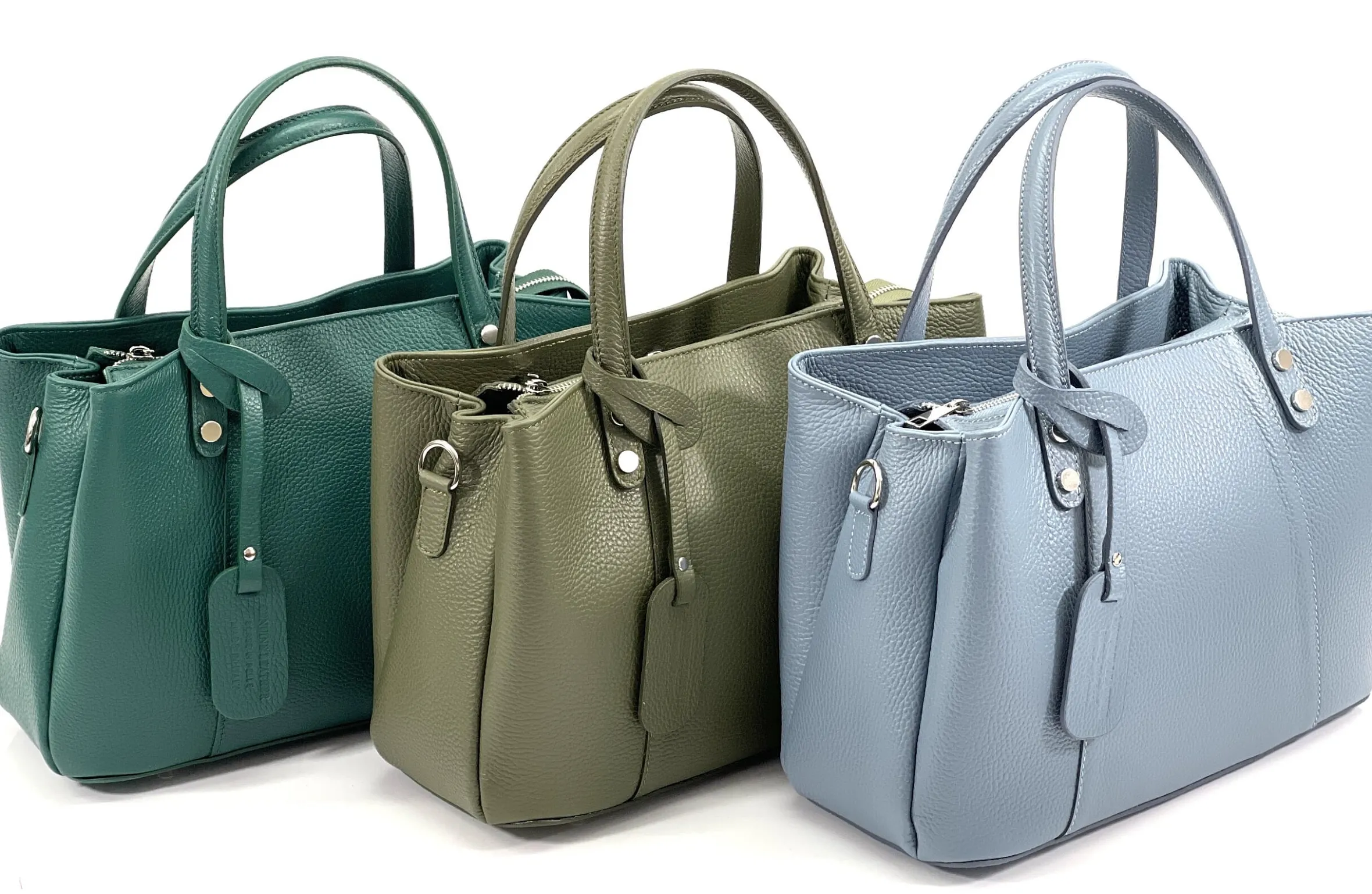 Scarpe di Maremma Borsa Artigianale Rigida Tre Scomparti*Donna Borse Rigide
