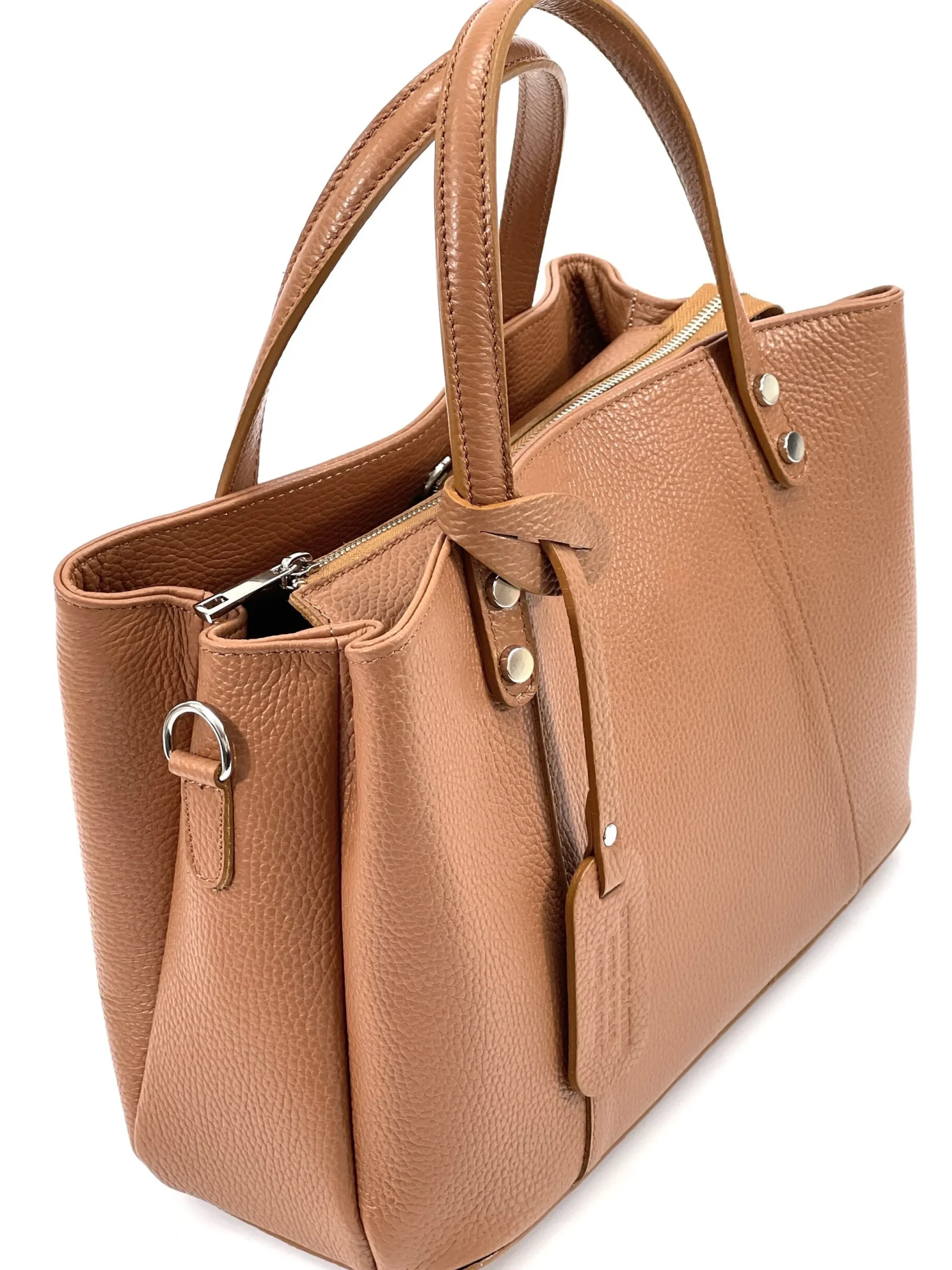 Scarpe di Maremma Borsa Artigianale Rigida Tre Scomparti*Donna Borse Rigide