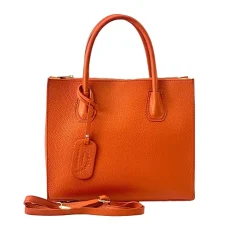 Scarpe di Maremma Borsa Artigianale Rigida In Pelle Martellata*Donna Borse Rigide