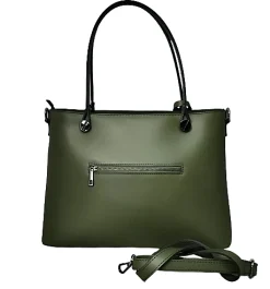 Scarpe di Maremma Borsa Artigianale Rigida In Pelle Liscia*Donna Borse Rigide