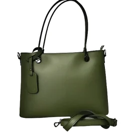Scarpe di Maremma Borsa Artigianale Rigida In Pelle Liscia*Donna Borse Rigide