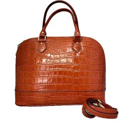 Scarpe di Maremma Borsa Artigianale Stampa Cocco*Donna Borse Rigide