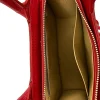 Scarpe di Maremma Borsa Artigianale Trapuntata Rossa*Donna Borse Rigide