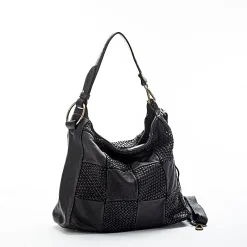 Scarpe di Maremma Borsa Effetto Trapuntato Ed Intrecciato Melissa*Donna Borse Morbide